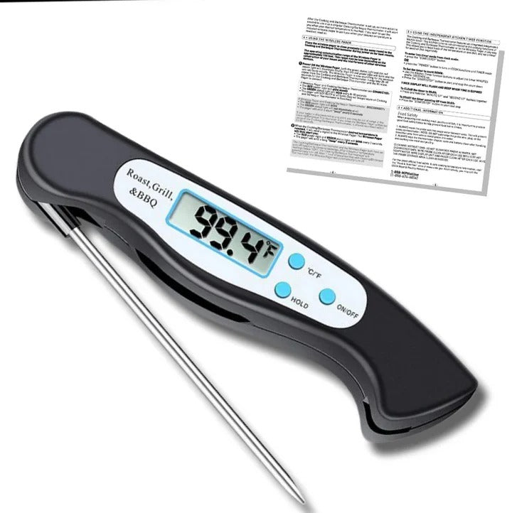 Digital Food Thermometer for Kitchen