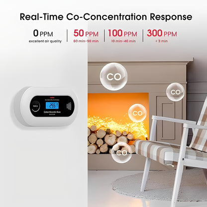 Smart CO Detector for Home Monitoring and Security