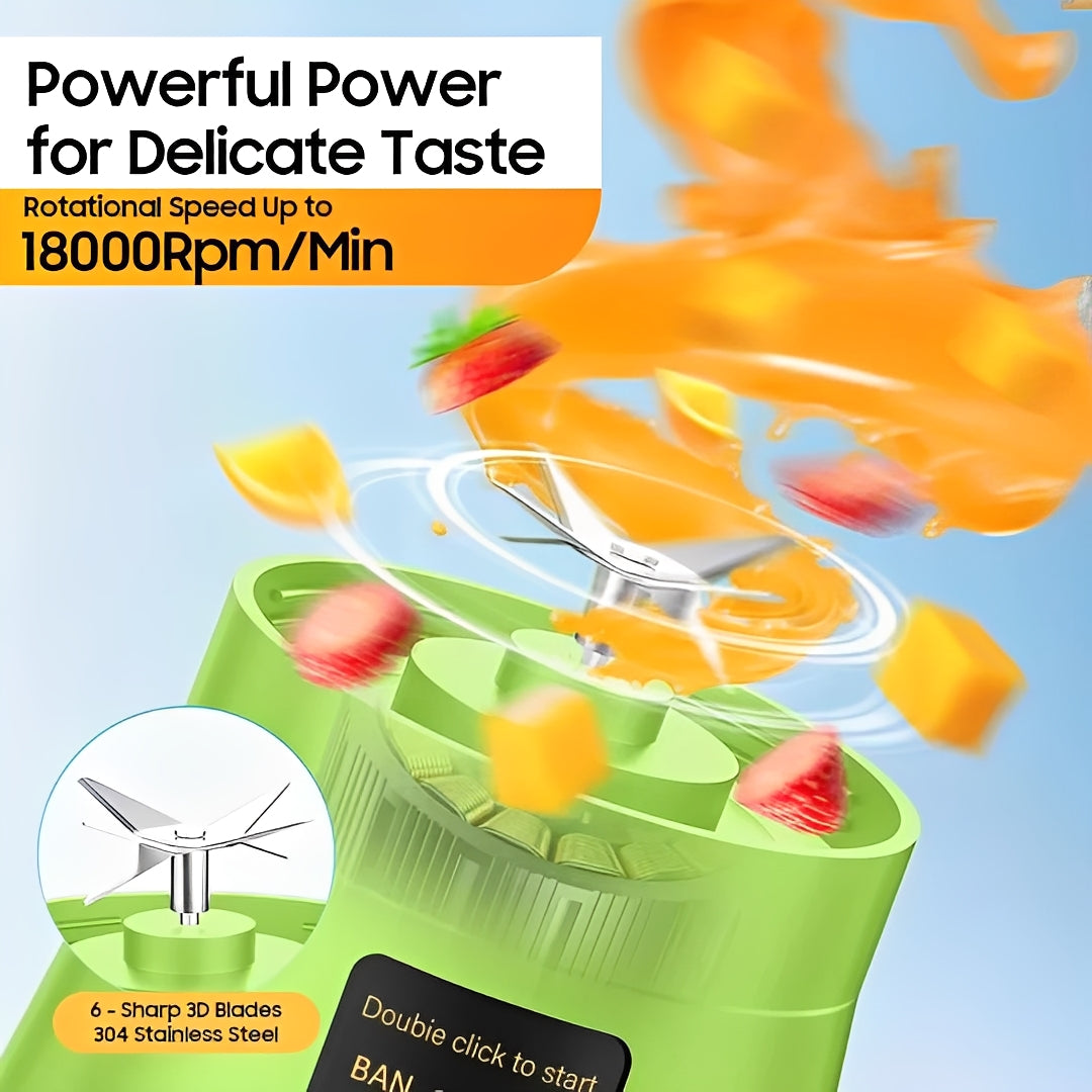 Mini Portable Blender and Juicer Electric USB Rechargeable