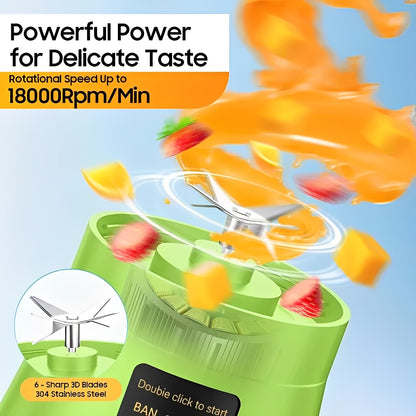 Mini Portable Blender and Juicer Electric USB Rechargeable