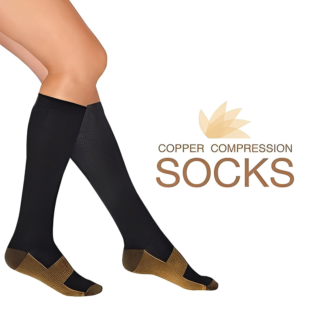 7 Pairs Compression Socks for Men and Women Workout and Travel