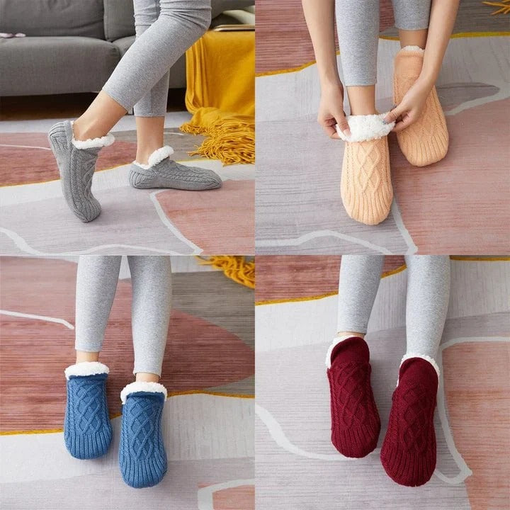 Thermal Socks Non Slip for Indoor Wear and Cold Floors