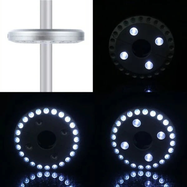Umbrella Light LED Warm Glow for Deck and Garden