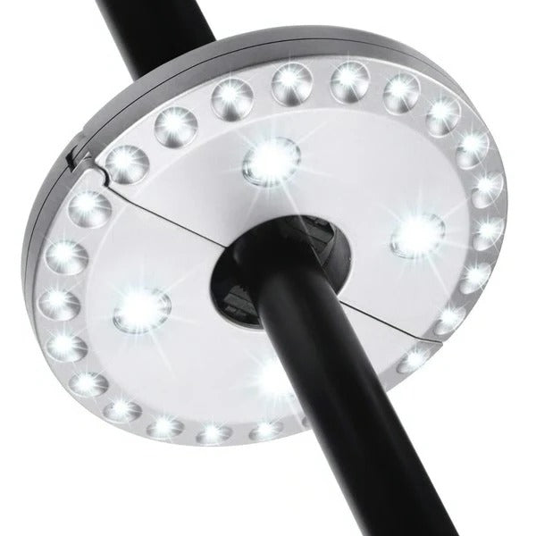 Umbrella Light LED Warm Glow for Deck and Garden