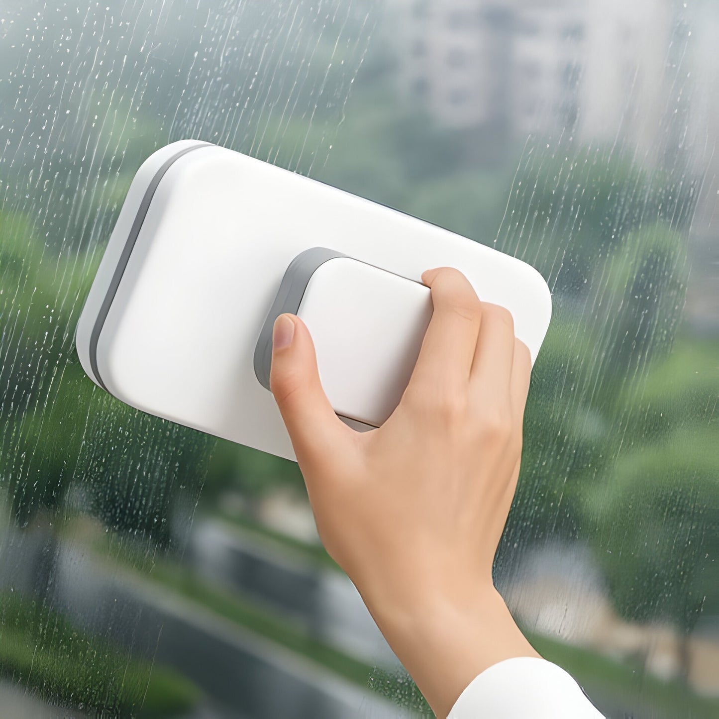 Magnetic Glass Cleaner for Windows and Sliding Doors