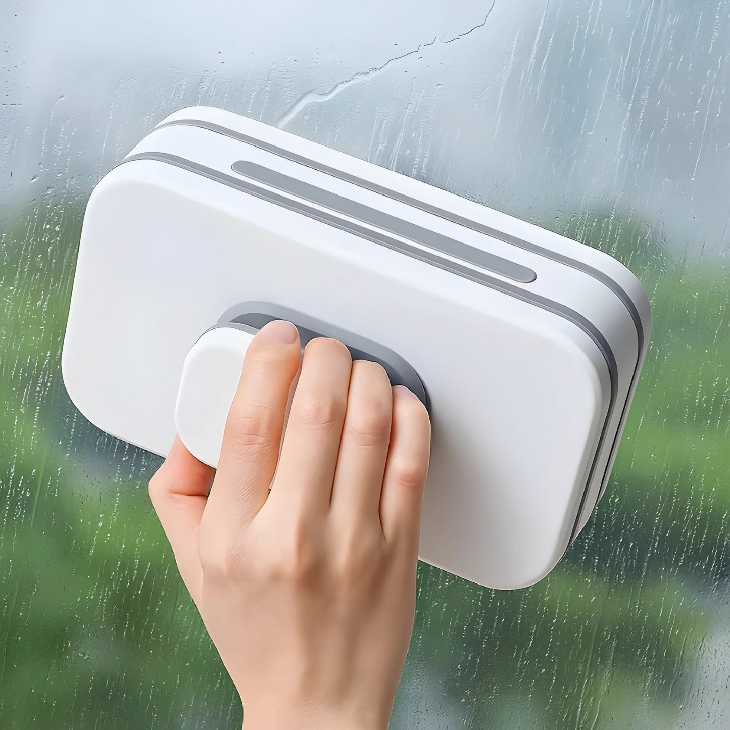 Magnetic Glass Cleaner for Windows and Sliding Doors