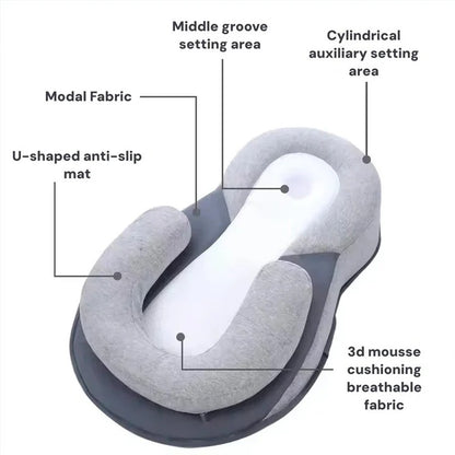 Inclined Pillow Bed for Infants Reflux and Elevation