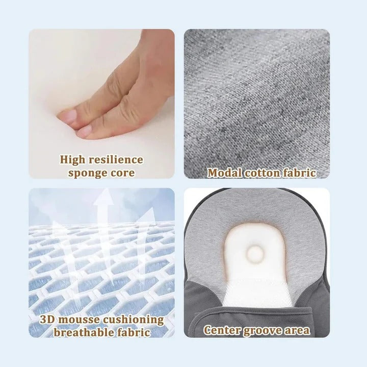 Inclined Pillow Bed for Infants Reflux and Elevation