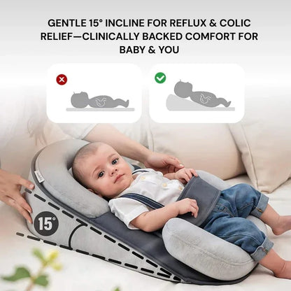 Inclined Pillow Bed for Infants Reflux and Elevation