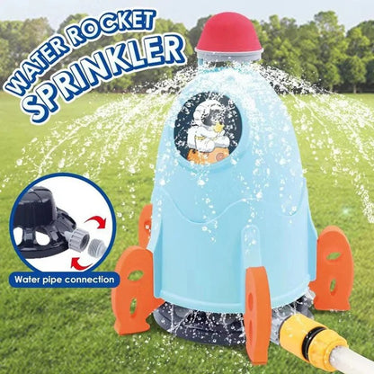 Water Powered Rocket Toy for Kids and Backyard Play