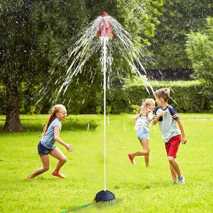 Water Powered Rocket Toy for Kids and Backyard Play