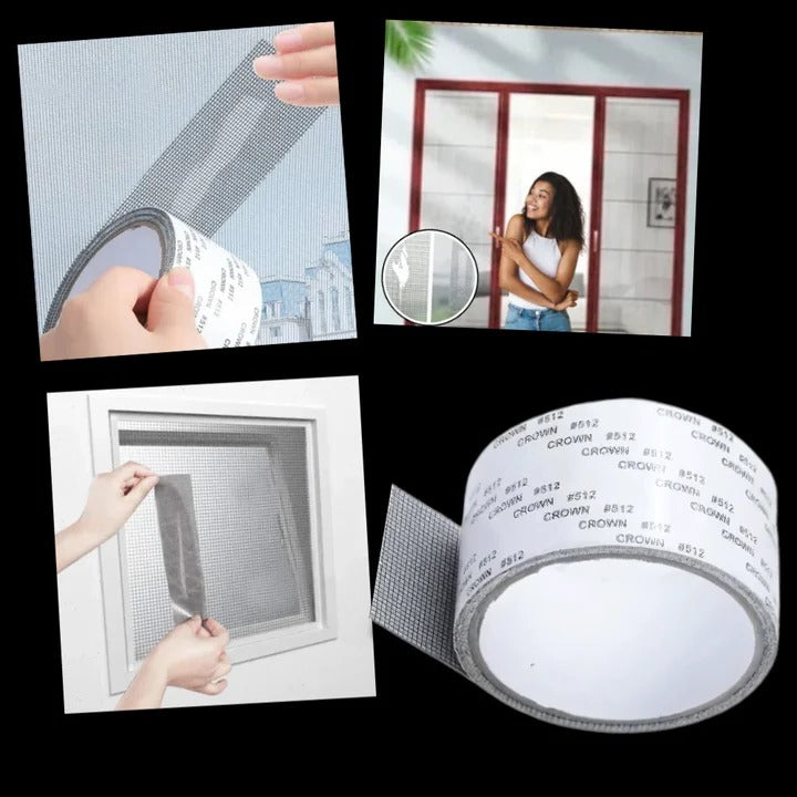 Screen Repair Tape for Window and Door Mesh Durable