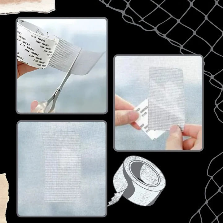 Screen Repair Tape for Window and Door Mesh Durable
