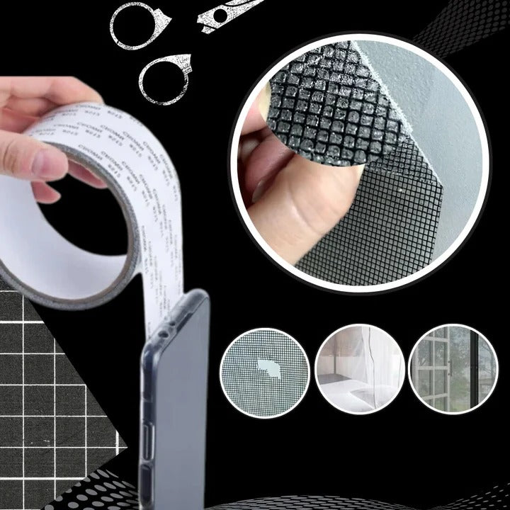 Screen Repair Tape for Window and Door Mesh Durable