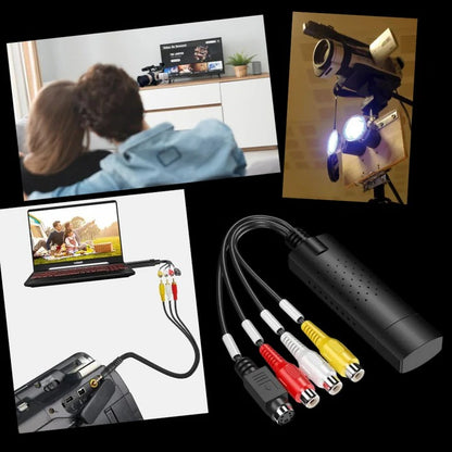 Video Capture Adapter USB 2.0 for PC and Digital Files