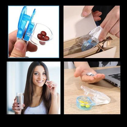 Pill Taker Remover Portable for Daily Use