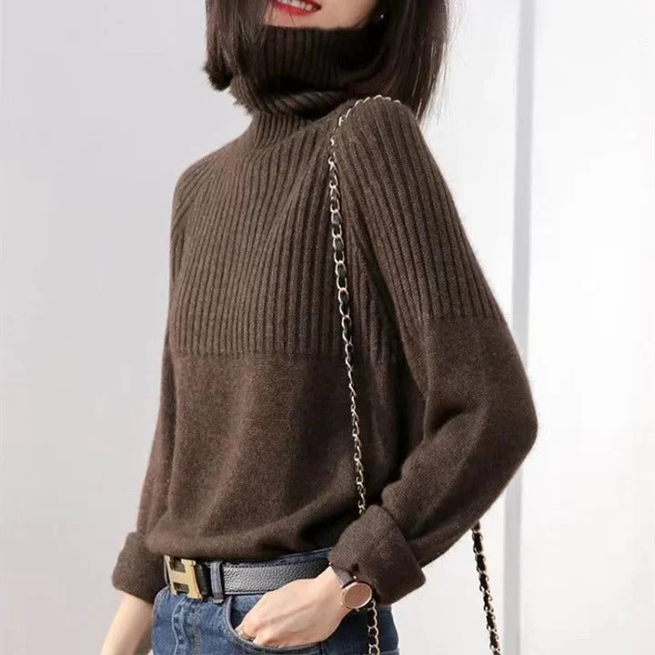 Cashmere Turtleneck Sweater for Women Soft and Luxurious