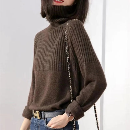 Cashmere Turtleneck Sweater for Women Soft and Luxurious
