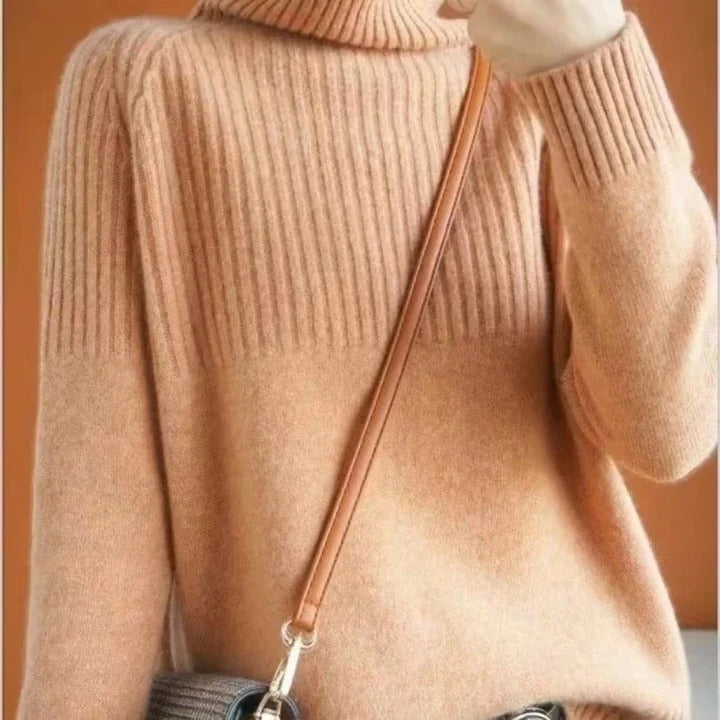 Cashmere Turtleneck Sweater for Women Soft and Luxurious