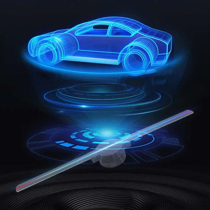 LED Fan Projector for 3D Hologram Visuals and Events