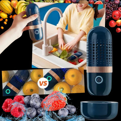 Wireless Fruit and Vegetable Cleaning Device