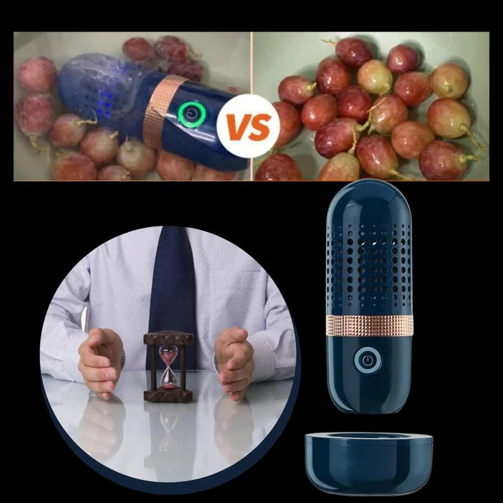 Wireless Fruit and Vegetable Cleaning Device