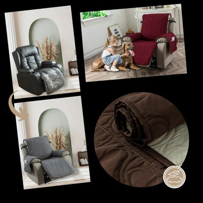 Recliner Slipcover Waterproof for Single Seat Furniture