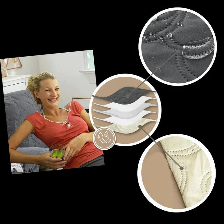 Recliner Slipcover Waterproof for Single Seat Furniture