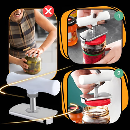 Jar and Bottle Opener Tool for Seniors