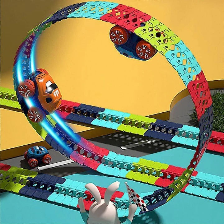 Race Track Toy for Kids Wall Climbing and Stunt Cars