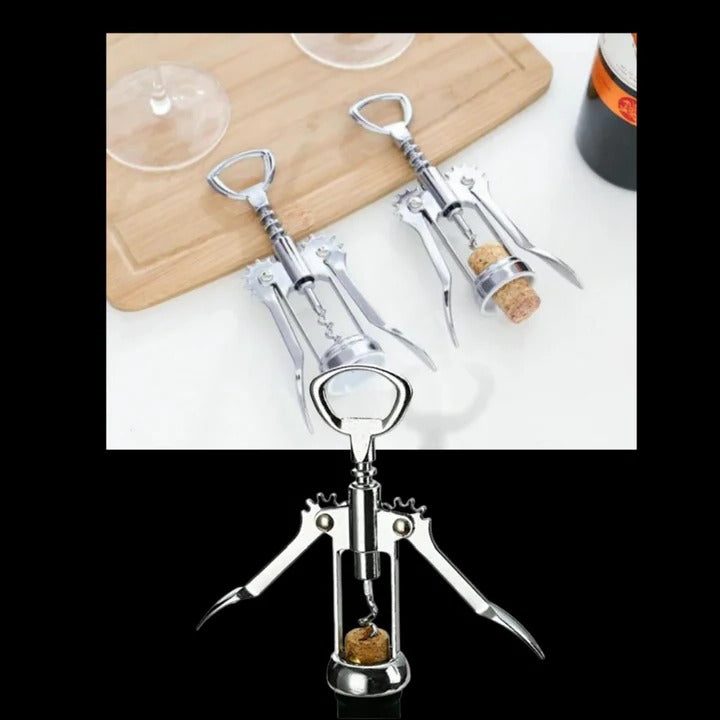 Multi Purpose Wine Bottle Opener for Easy Opening
