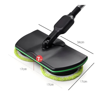 Electric Spin Mop Cordless for Hardwood and Tile Floors