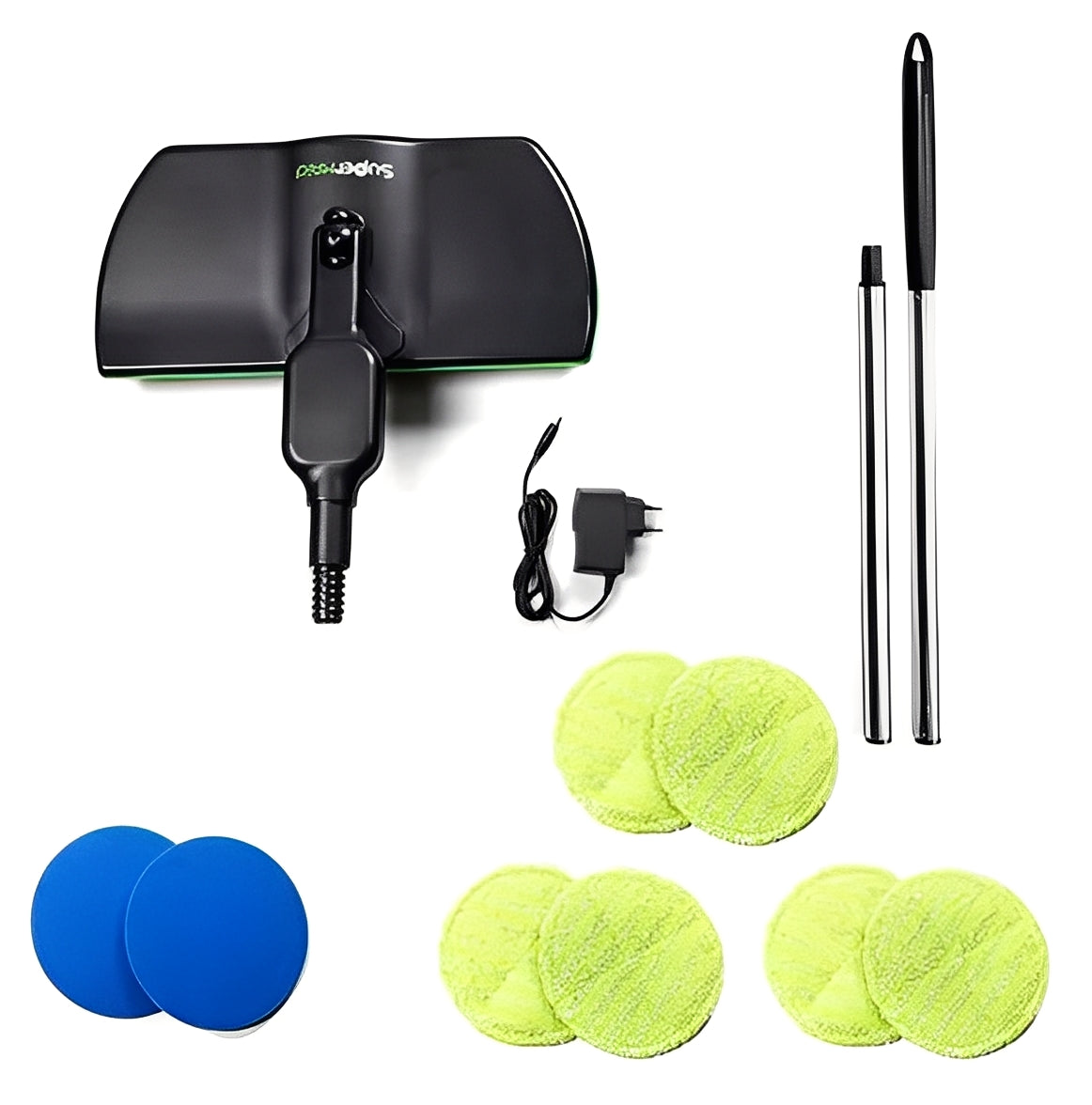 Electric Spin Mop Cordless for Hardwood and Tile Floors