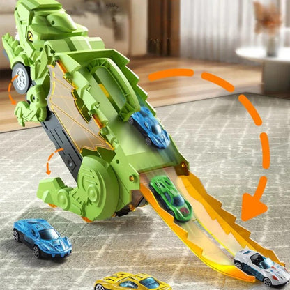 Dinosaur Car Carrier Truck Toy for Vehicle Storage