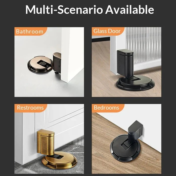 Door Stopper Adjustable for Floor or Wall Mounting