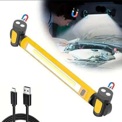 LED Work Light Rechargeable with Magnetic Base for Mechanics