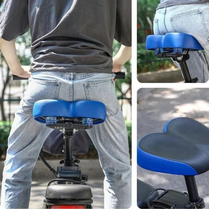 Wide Bicycle Saddle for Road and Mountain Bikes