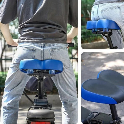 Wide Bicycle Saddle for Road and Mountain Bikes