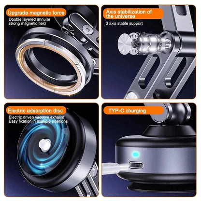 Durable Magnetic Phone Holder for Outdoor Use