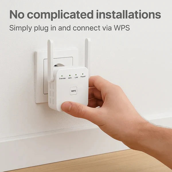 WiFi Signal Booster 5G Dual Band for Internet Coverage