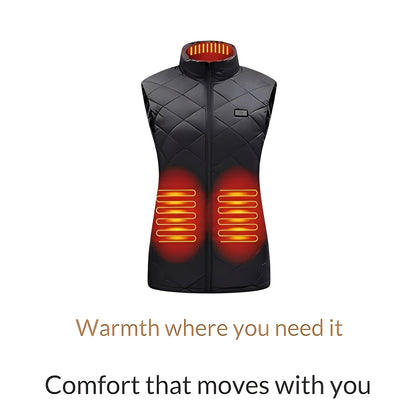 Women's Heated Gilet Vest for Cold Weather