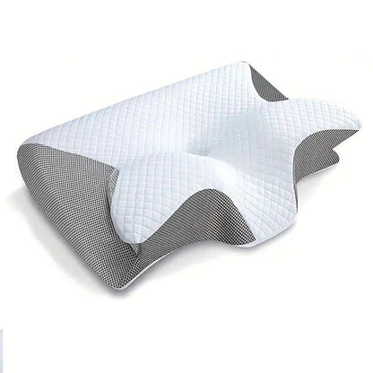 Pillow with Armrests Butterfly Shape for Side and Back Sleepers