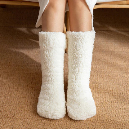 Thick Cashmere Thermal Socks for Winter Outdoor Use