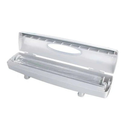 Kitchen Food Wrapper Dispenser for Clutter Free Storage