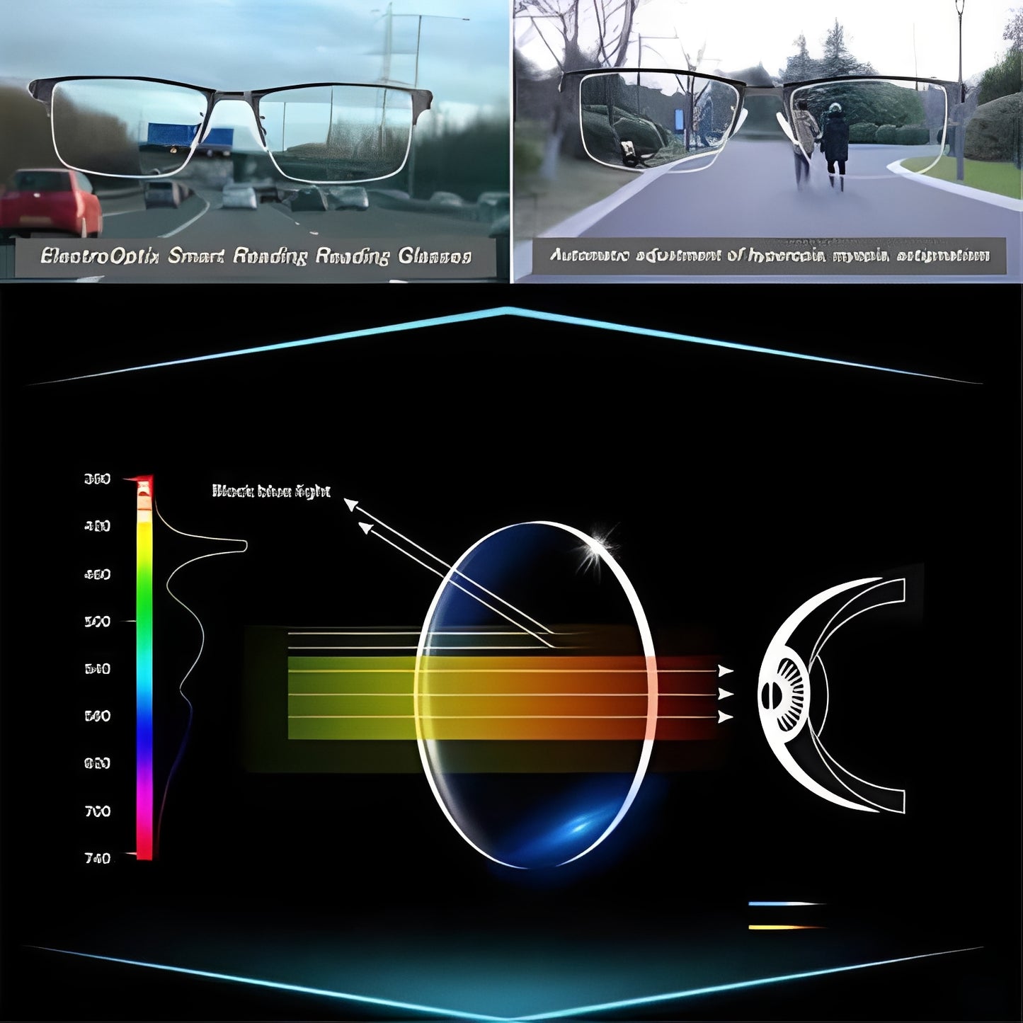 Progressive Sunglasses for Reading and Sun Protection