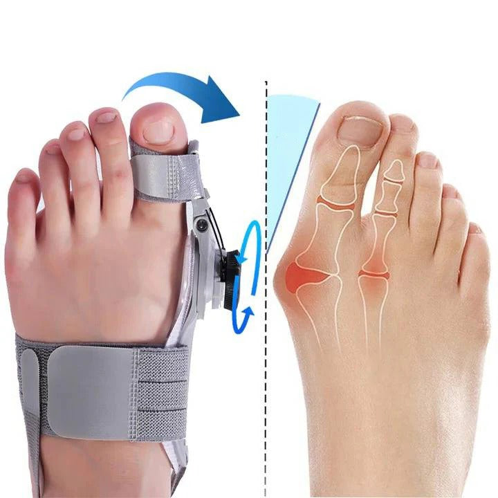 Ergonomic Toe Spacer for Bunions Correction and Support