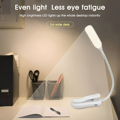 LED Reading Lamp Book Clamp for Eye Protection