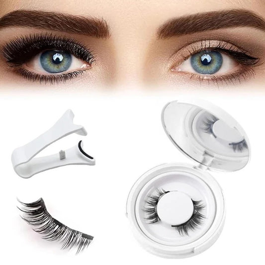 Magnetic Eyelashes Reusable with Tweezer Applicator