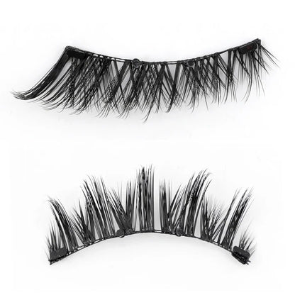 Magnetic Eyelashes Reusable with Tweezer Applicator