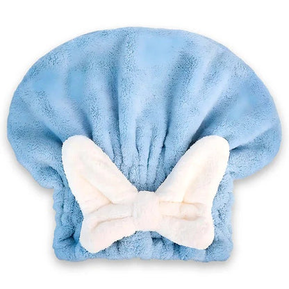 Absorbent Hair Towel Wrap for Drying and Home Use